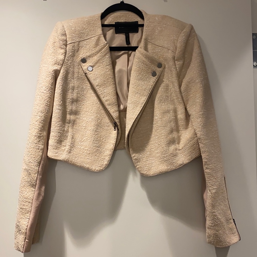 BCBG Max Azria cropped blazer